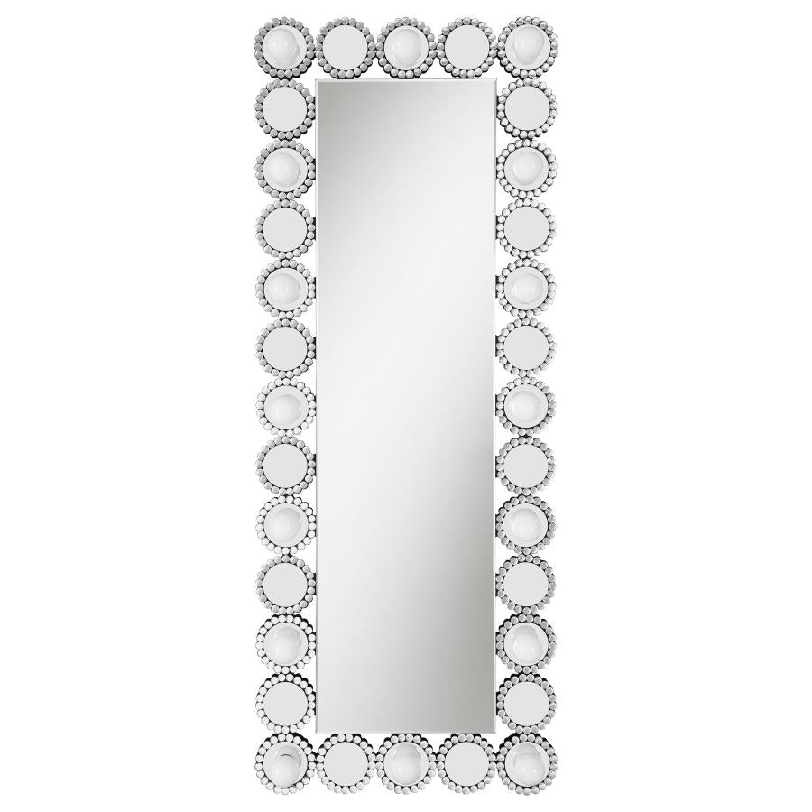 Aghes Silver Wall Mirror