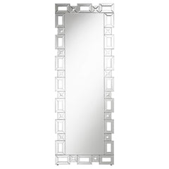 Tavin Silver Standing Mirror