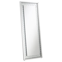 Yves Silver Floor Mirror