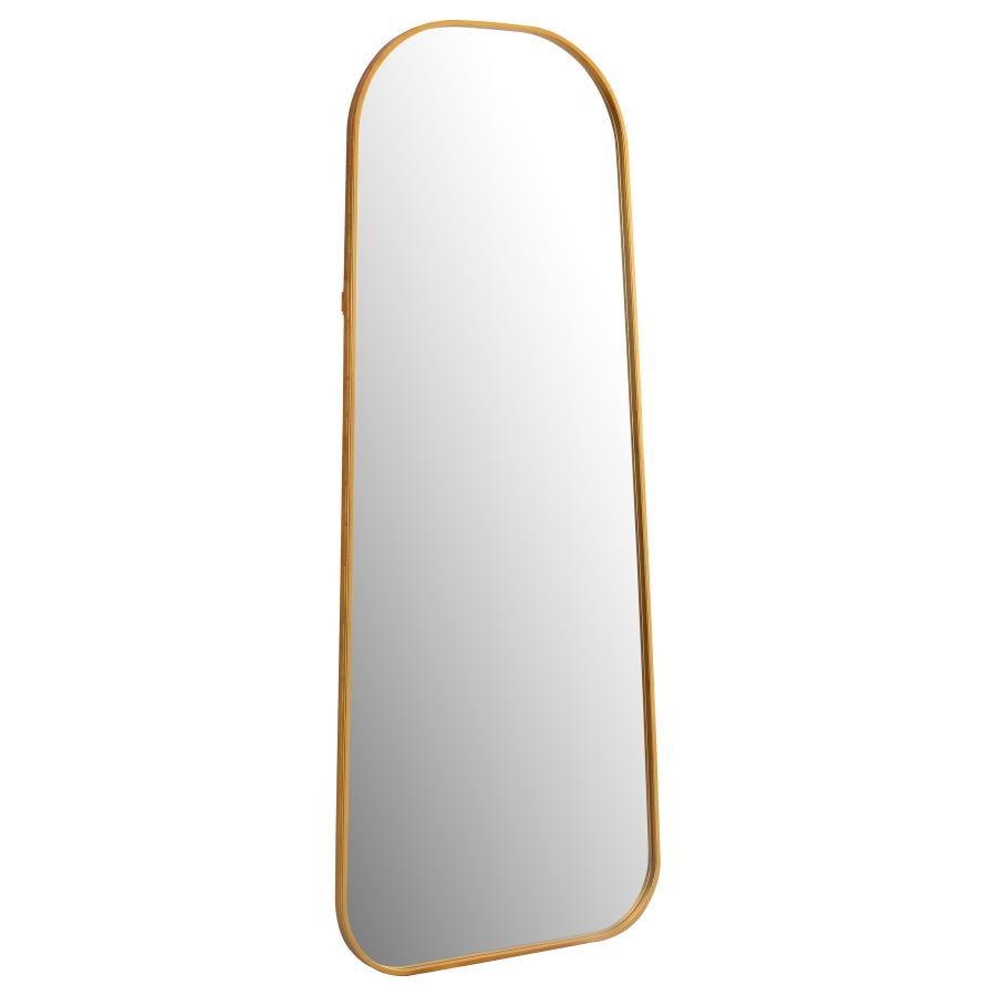 Simeon Gold Floor Mirror