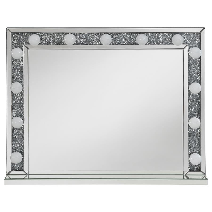 Wilmer Silver Table Mirror