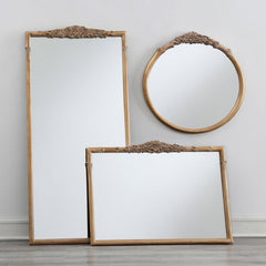 Sylvie Gold Wall Mirror