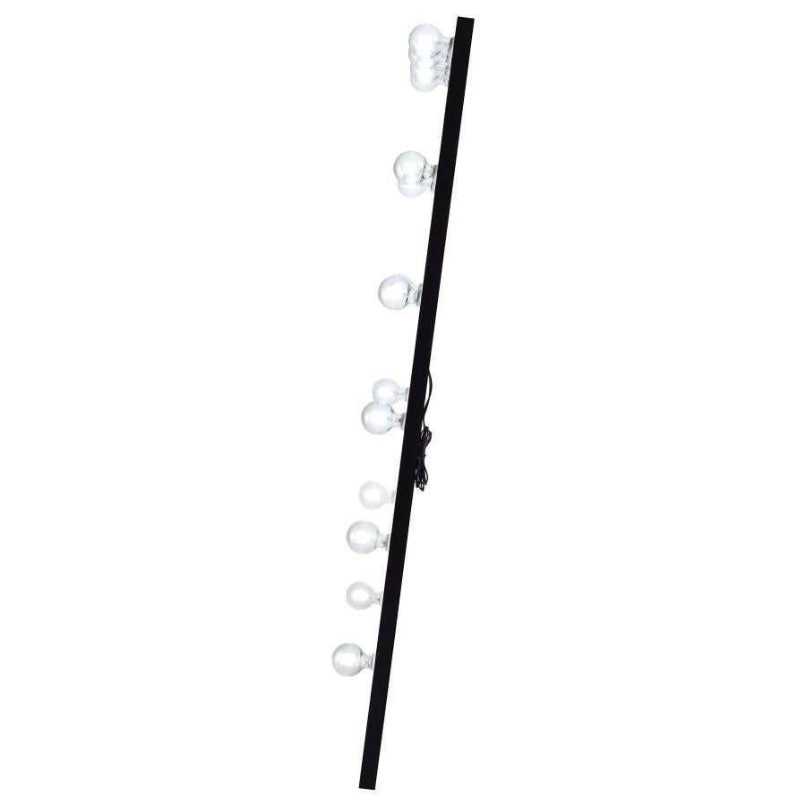 Zayan Black Floor Mirror