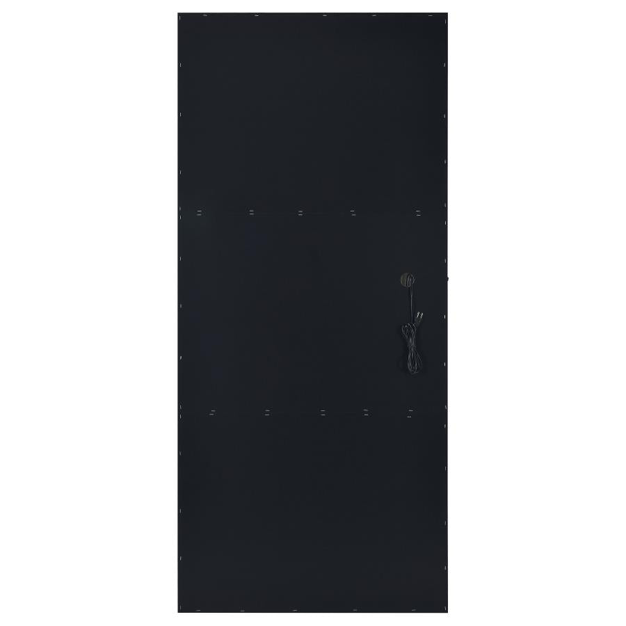 Zayan Black Floor Mirror