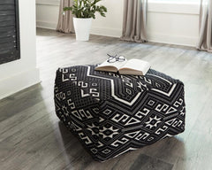 Ofira Black Pouf