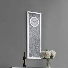 Minette Silver Wall Clock