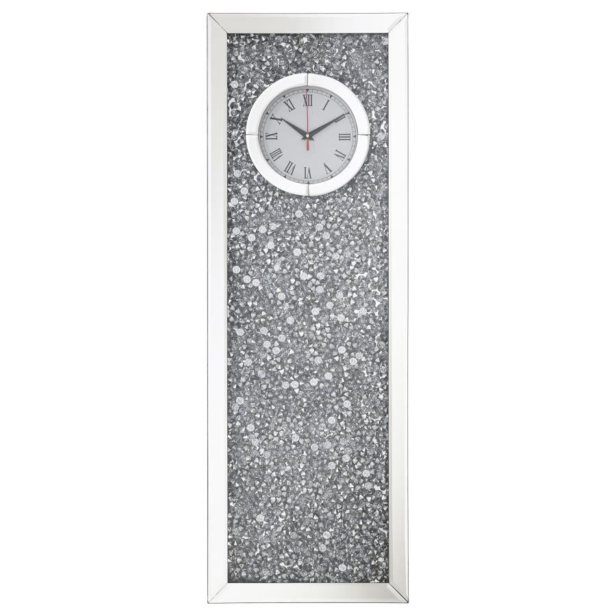 Minette Silver Wall Clock