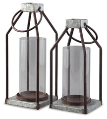 Diedrick Lantern (Set of 2) - The Bargain Furniture