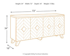 Robin Ridge Accent Cabinet - The Bargain Furniture