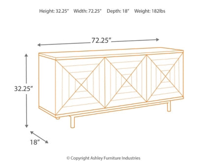 Fair Ridge Accent Cabinet - The Bargain Furniture