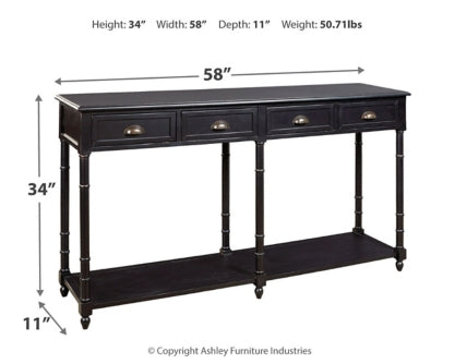 Eirdale Sofa/Console Table