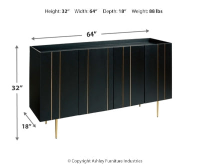 Brentburn Accent Cabinet - The Bargain Furniture