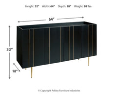 Brentburn Accent Cabinet - The Bargain Furniture