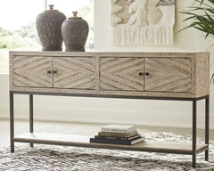 Roanley Sofa/Console Table - The Bargain Furniture