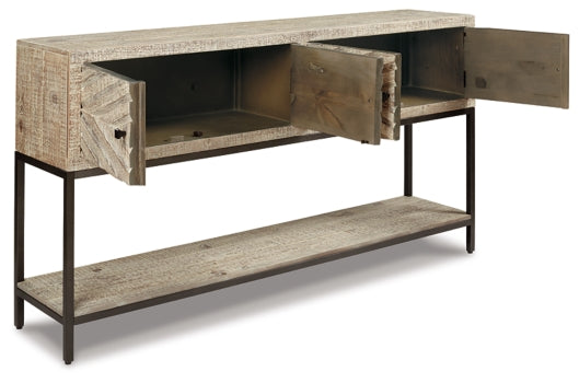 Roanley Sofa/Console Table - The Bargain Furniture