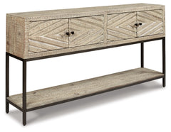 Roanley Sofa/Console Table - The Bargain Furniture
