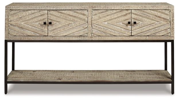 Roanley Sofa/Console Table - The Bargain Furniture