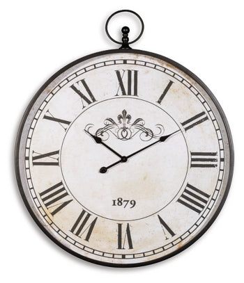 Augustina Wall Clock - The Bargain Furniture