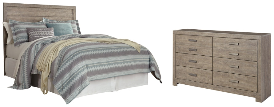 Culverbach Queen/Full Panel Headboard Bed with Dresser