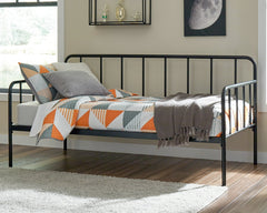 Trentlore Twin Metal Day Bed with Platform