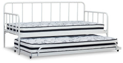 Trentlore Twin Metal Day Bed with Trundle