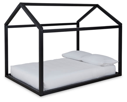 Flannibrook Twin House Bed Frame