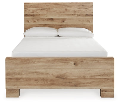 Hyanna Full Panel Bed with 2 Side Storage