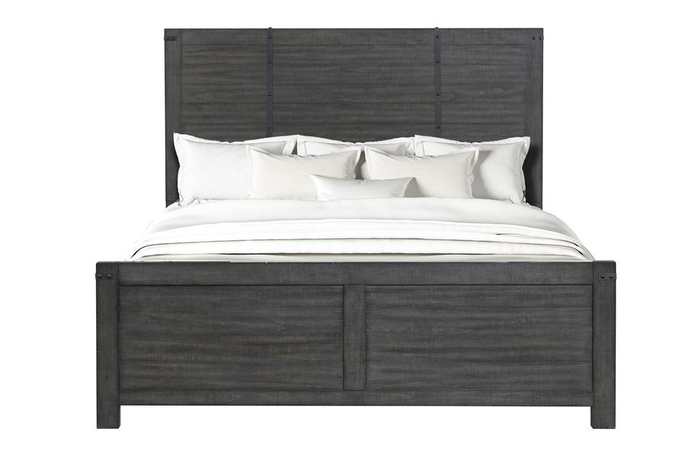 GALLEON 5/0 Q HEADBOARD-GRAY