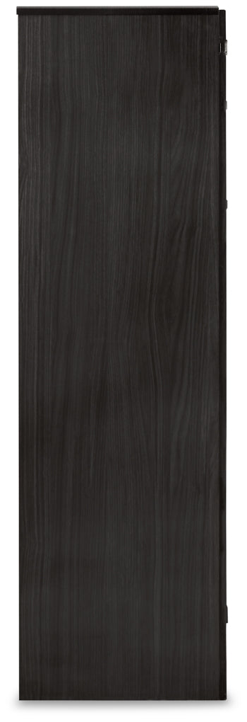 Kaydell King Upholstered Panel Headboard with Mirrored Dresser, Chest and 2 Nightstands