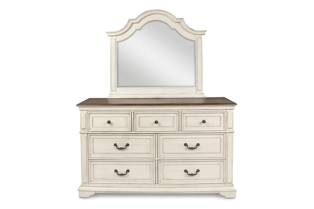 ANASTASIA MIRROR - ANT. WHITE