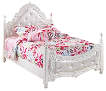 Exquisite Twin Poster Bed