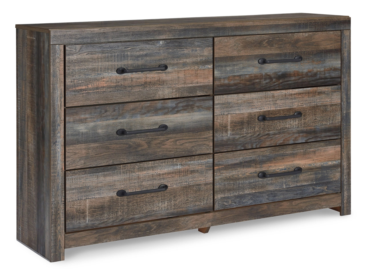 Drystan Queen Bookcase Bed with 2 Storage Drawers with Dresser - PKG003210