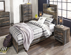 Drystan Queen Panel Bed