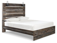 Drystan Queen Panel Bed with 2 Nightstands