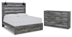 Baystorm Queen Panel Bed with Dresser - PKG011674