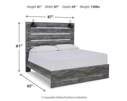 Baystorm Queen Panel Bed with Dresser - PKG011674
