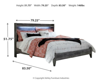 Baystorm King Panel Bed with Dresser - PKG007533