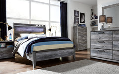 Baystorm Queen Panel Bed with Dresser - PKG007569