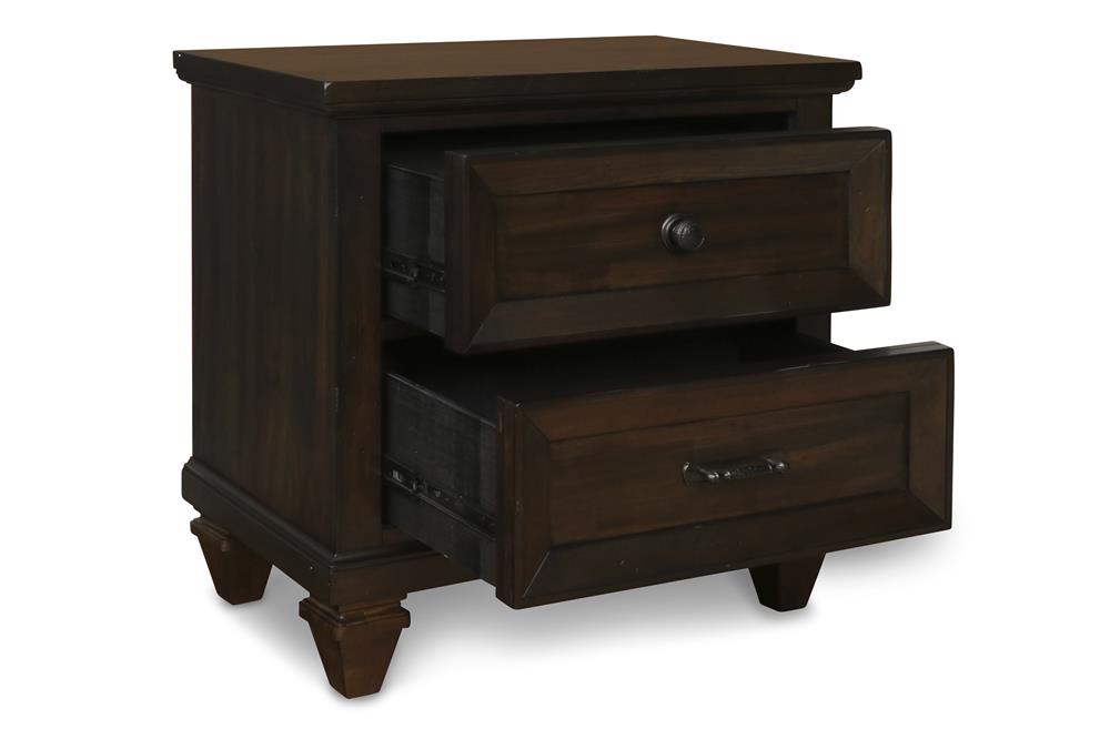 SEVILLA NIGHTSTAND -WALNUT