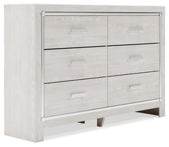 Altyra Twin Panel Bookcase Bed with Dresser