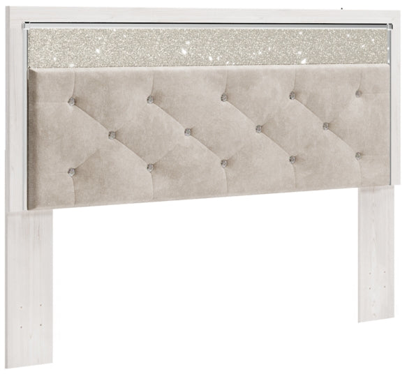 Altyra Queen Upholstered Panel Headboard