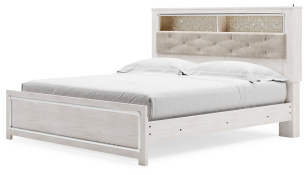 Altyra Queen Panel Bookcase Bed