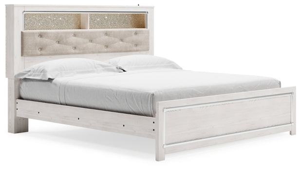 Altyra Queen Panel Bookcase Bed