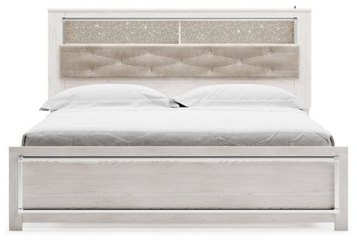 Altyra Queen Panel Bookcase Bed