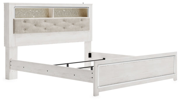 Altyra Queen Panel Bookcase Bed