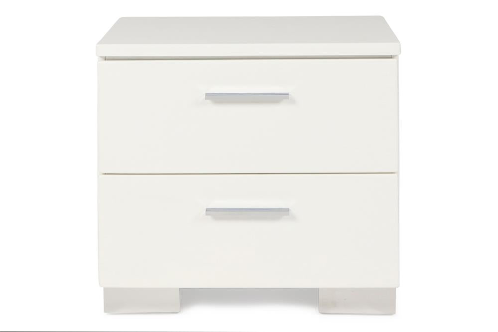 SAPPHIRE NIGHTSTAND-WHITE