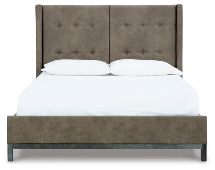 Wittland Queen Upholstered Panel Bed