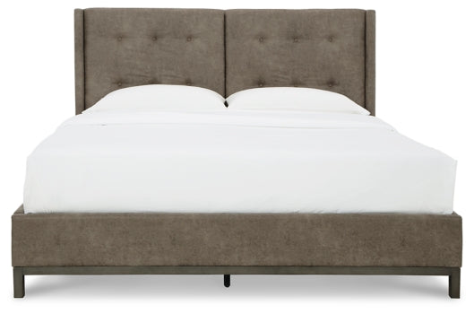 Wittland California King Upholstered Panel Bed