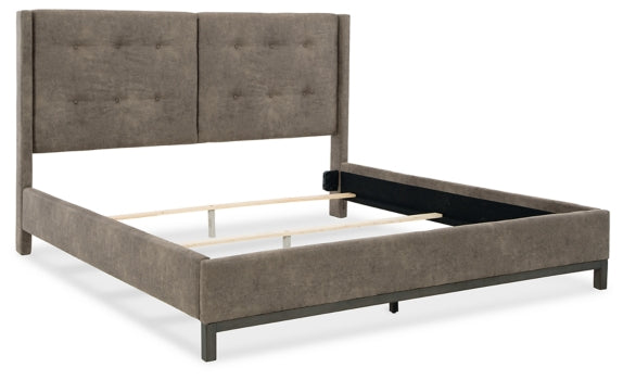 Wittland California King Upholstered Panel Bed