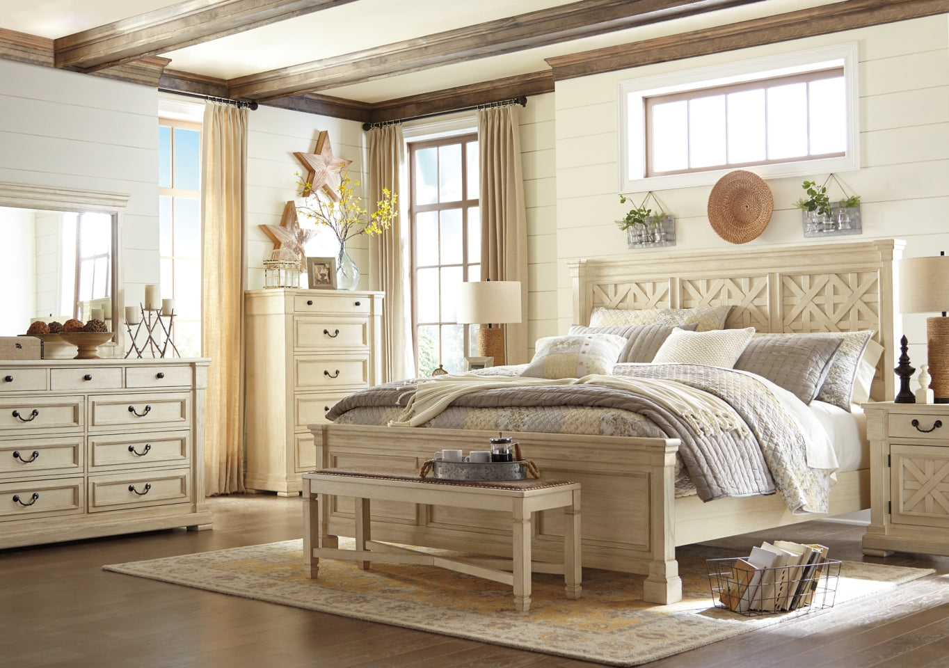 Bolanburg Dining Bench - The Bargain Furniture